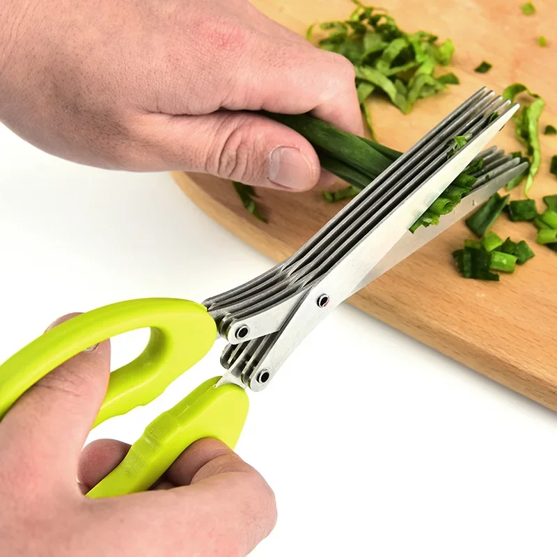Kitchen Gadgets List - Muti-Layers Kitchen Scissors Stainless Steel Vegetable
