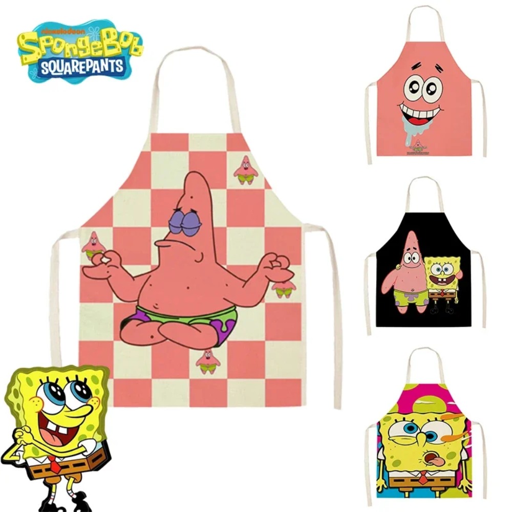Kitchen Gadgets And Equipment - SpongeBob Patrick Kitchen Aprons for Adults