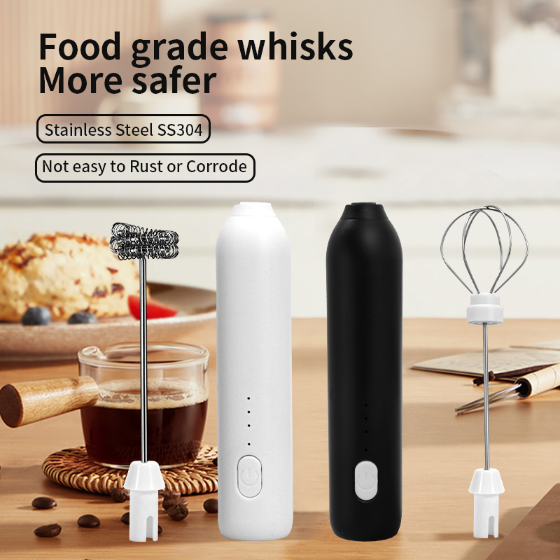 Kitchen Gadgets And Equipment - 2 In 1 Electric Coffee Frother