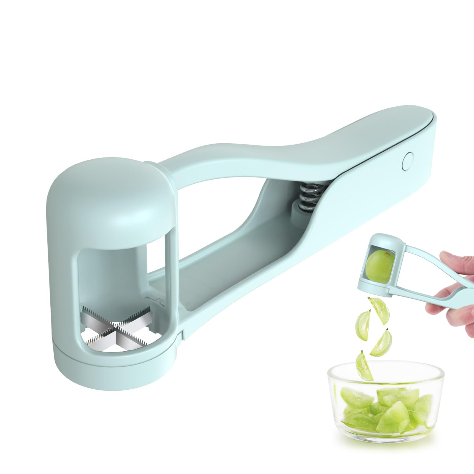 Kitchen Gadgets Vegetable Cutter - New Grape Cherry Tomato Strawberry Cutter