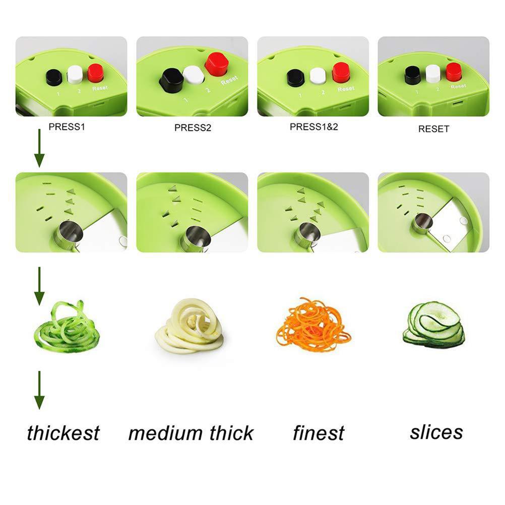 Vegetable Cutter Manual Spiral - Kitchen Gadgets Vegetable Cutter ulasan dan harga