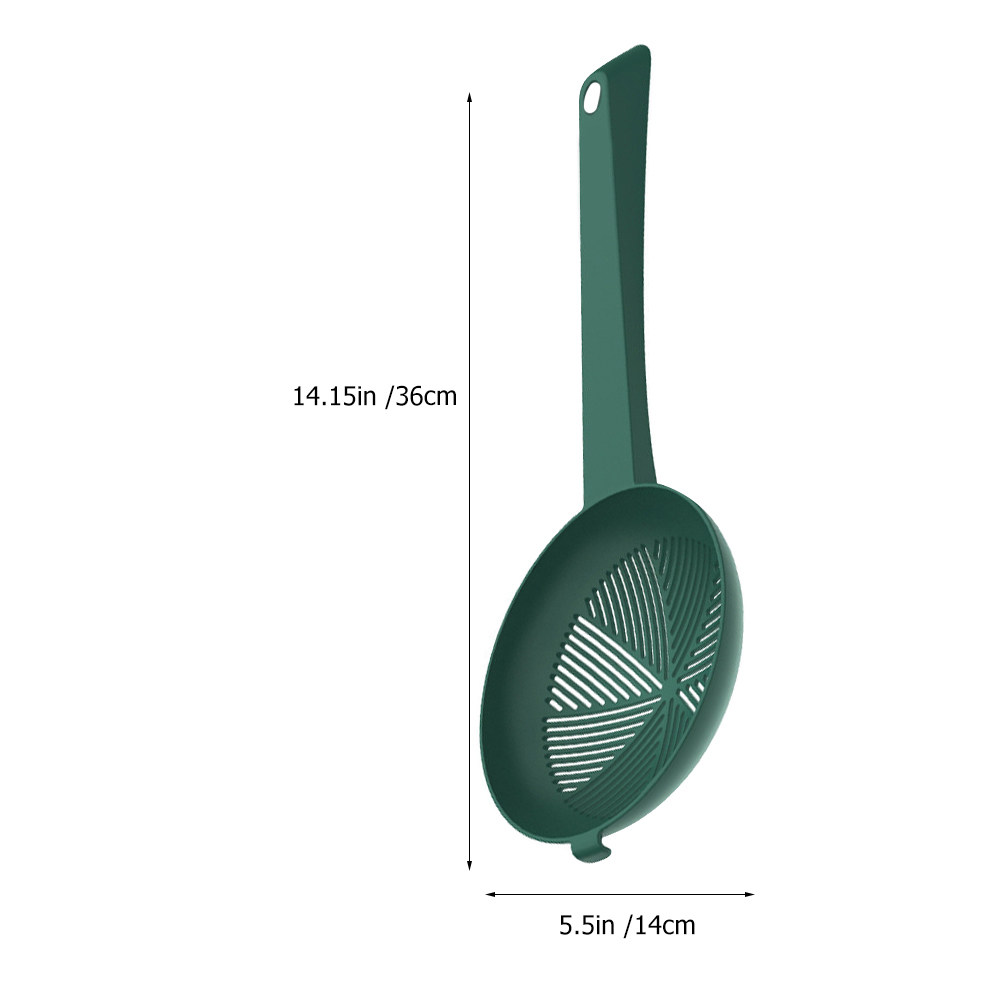 2Pcs Strainer Spoon Heat Resis - Kitchen Gadgets Pasta ulasan dan harga