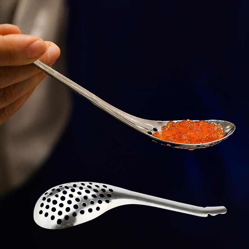 56 Holes Caviar Spoon Useful K - Kitchen Gadgets Useful ulasan dan harga