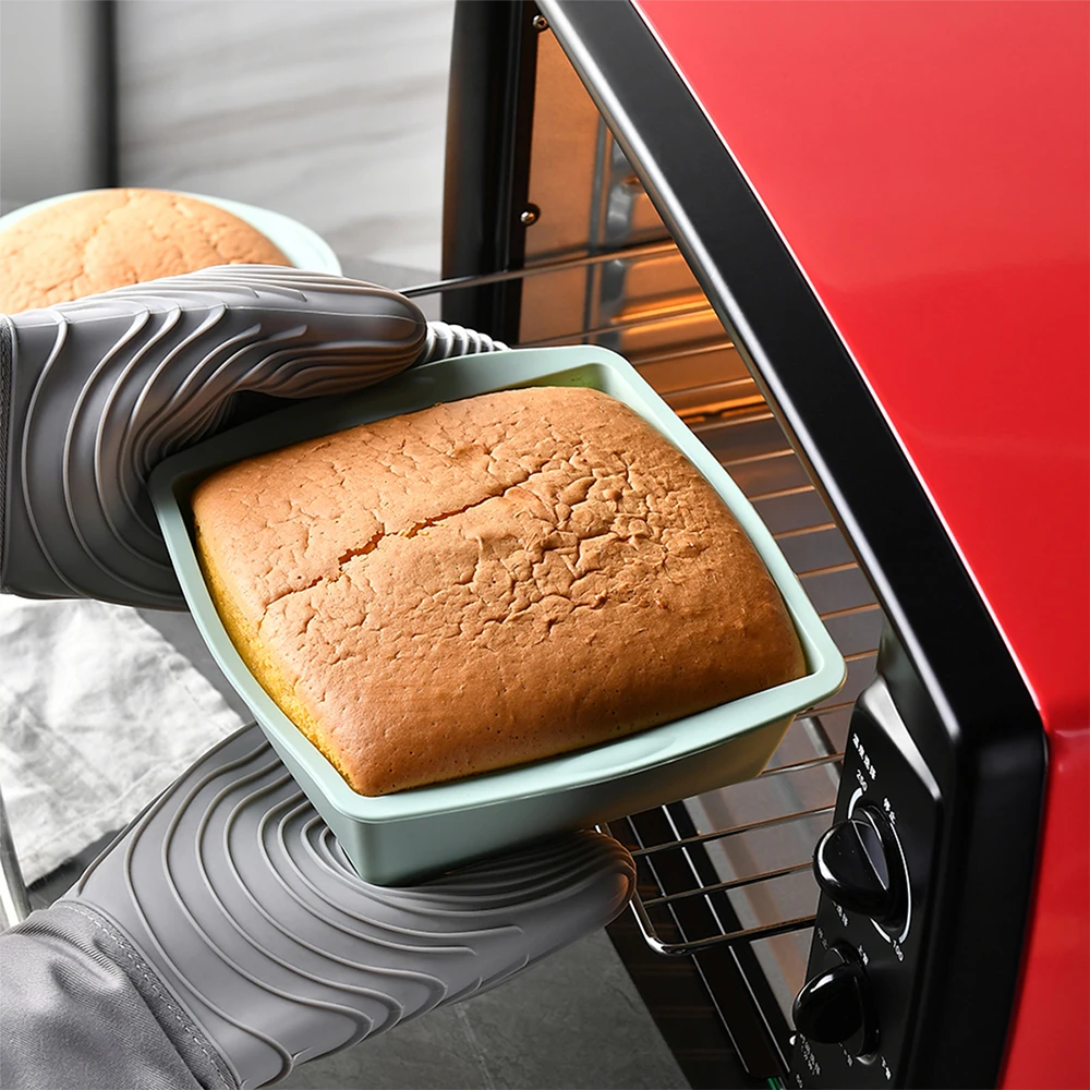 1/4Pcs Silicone Square Cake Mo - Kitchen Gadgets Ninja ulasan dan harga