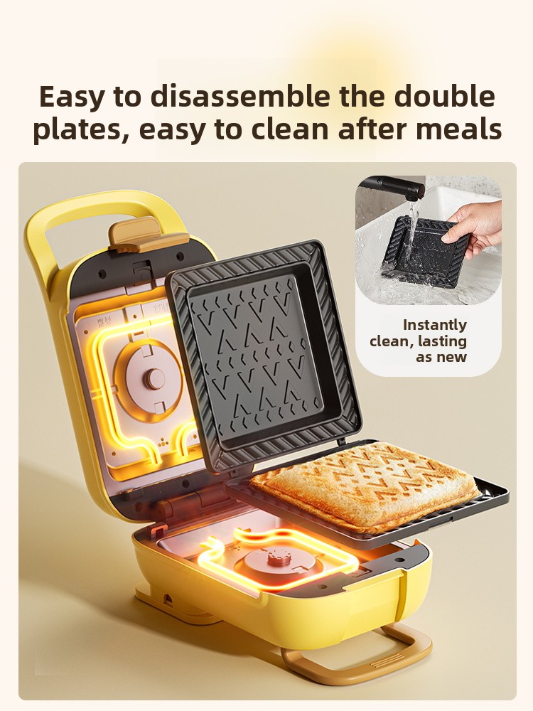 Household Thickened Hot Press  - Breakfast Sandwich Maker ulasan dan harga