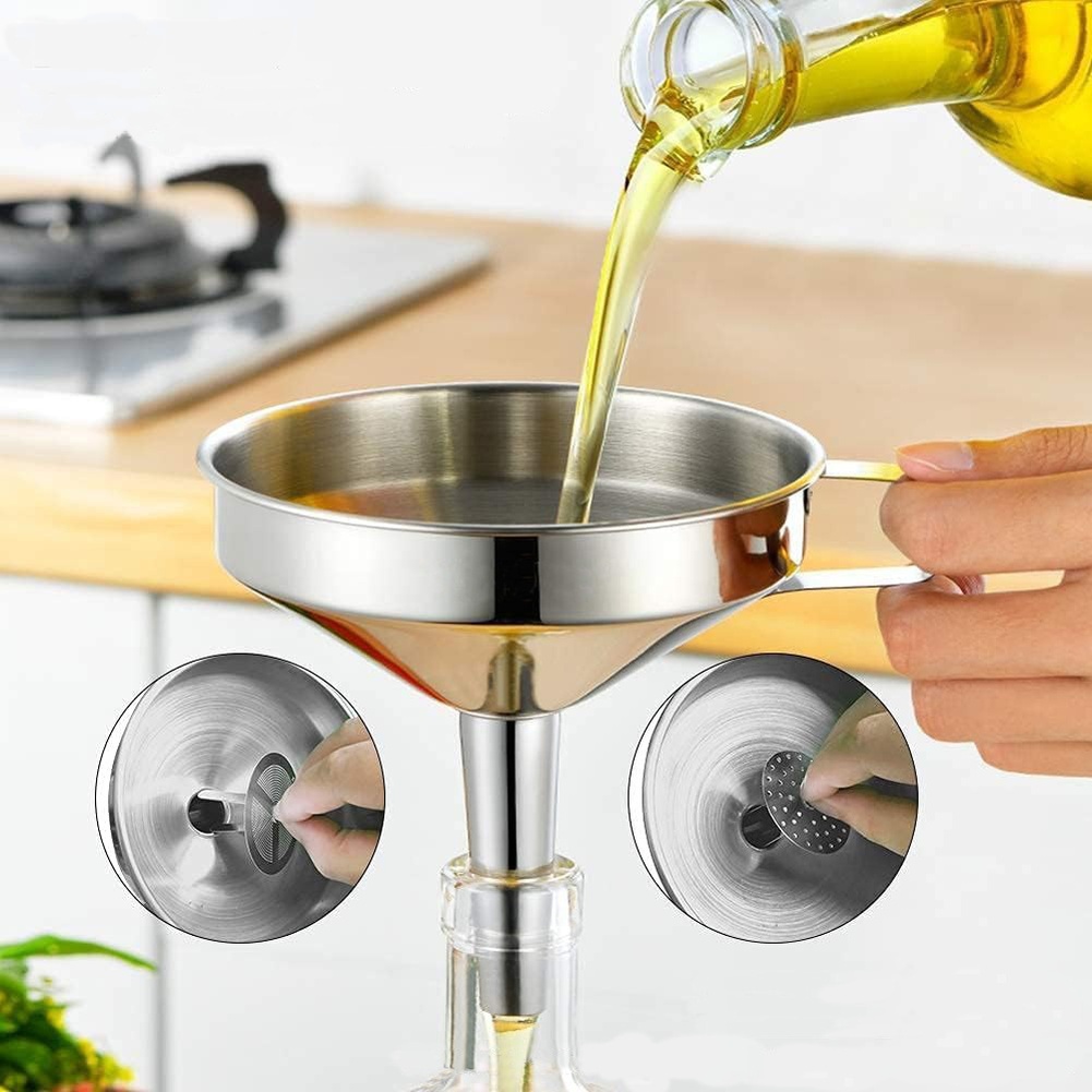 1Pc Stainless Steel Cooking Oi - Kitchen Gadgets Ninja ulasan dan harga