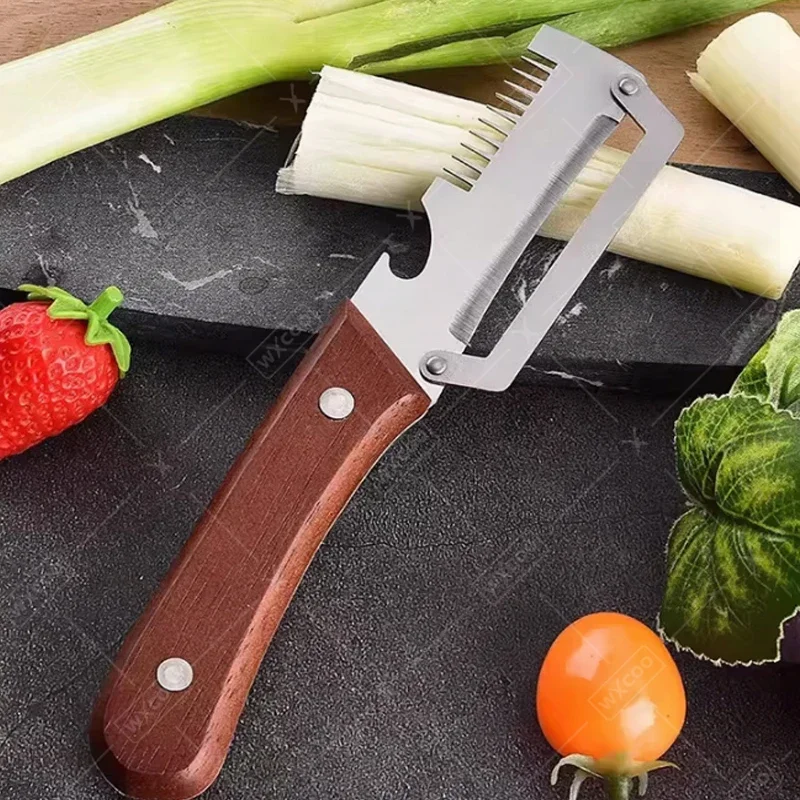 WXCOO 2-in-1 Stainless Steel P - Kitchen Gadgets Vegetable Cutter ulasan dan harga
