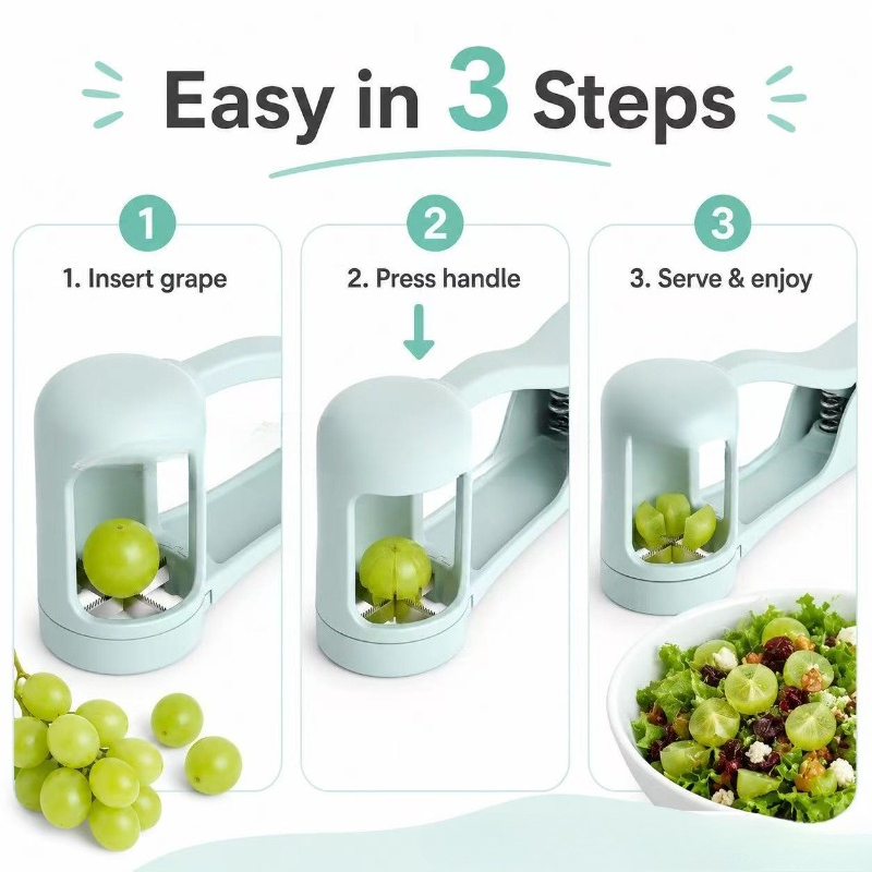 Tomato Slicer Cutter Grape Too - Kitchen Gadgets In China ulasan dan harga