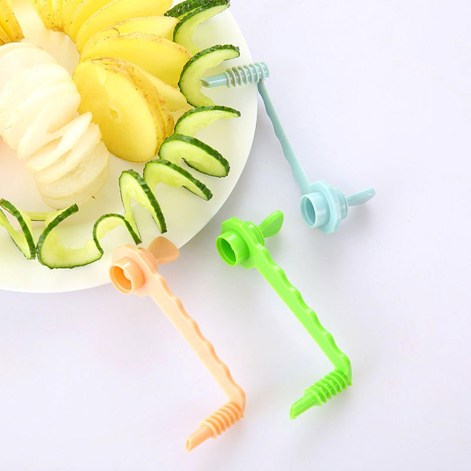 3 Pieces Spiral Potato Cutter  - Kitchen Gadgets Vegetable Cutter ulasan dan harga