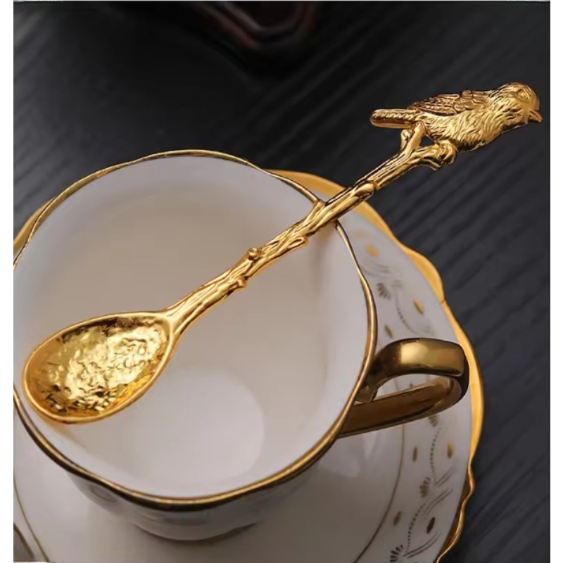 1PC Vintage Coffee Spoon Creat - Small Kitchen Gadgets Gifts ulasan dan harga