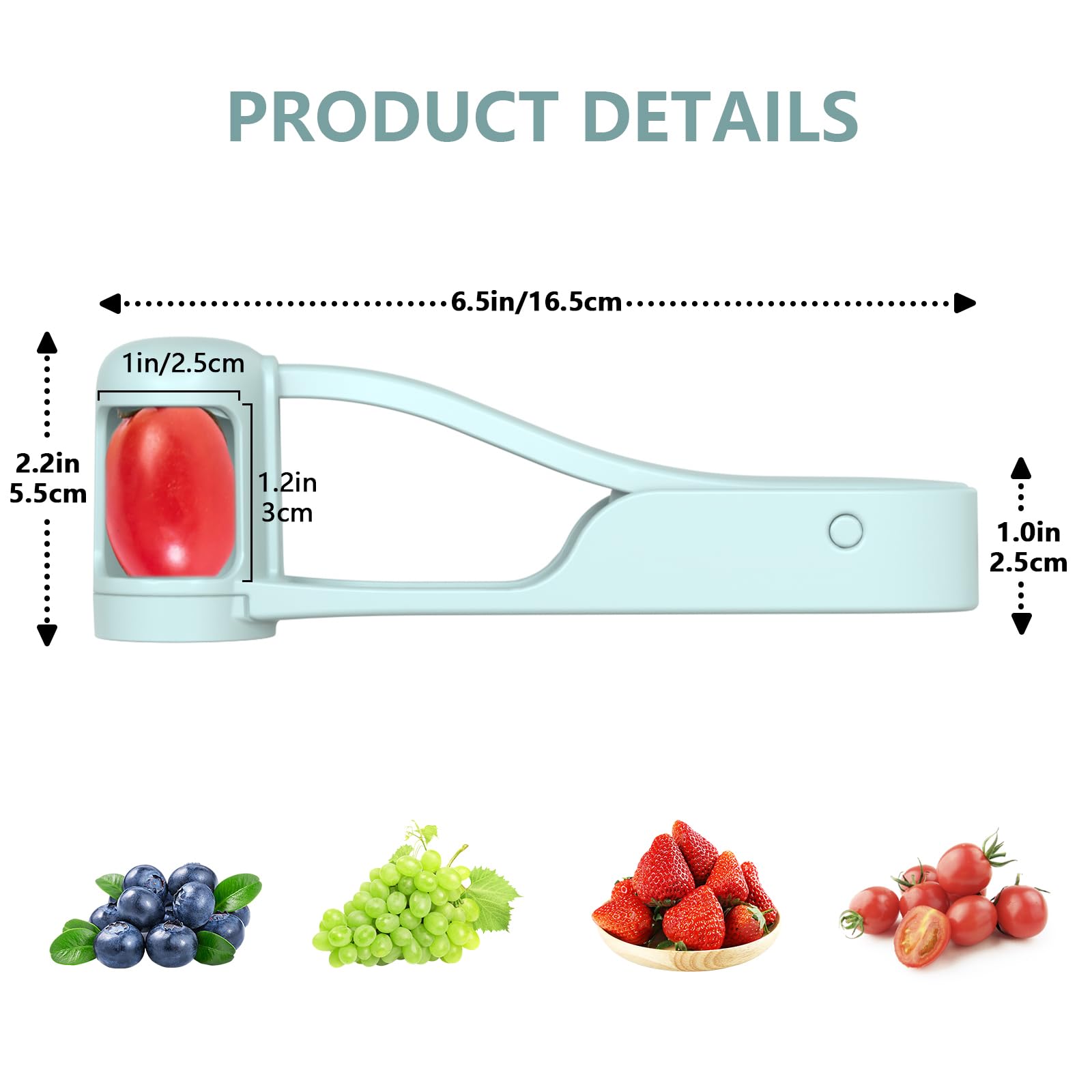 New Grape Cherry Tomato Strawb - Kitchen Gadgets Vegetable Cutter ulasan dan harga
