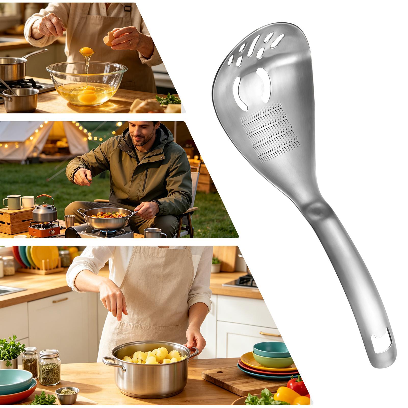Metal Cooking Spoon 9 Inch Ant - Kitchen Gadgets Pasta ulasan dan harga
