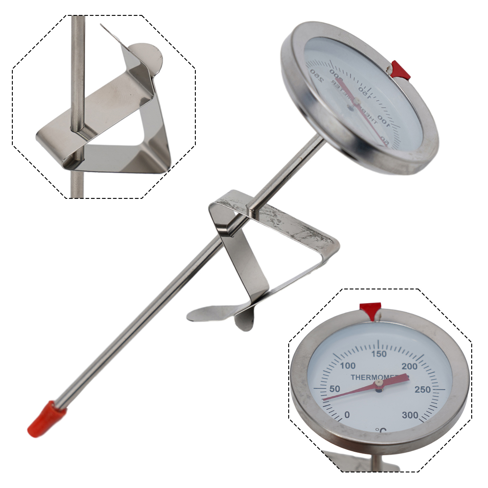 Stainless Steel Probe Thermome - Kitchen Gadgets And Equipment ulasan dan harga