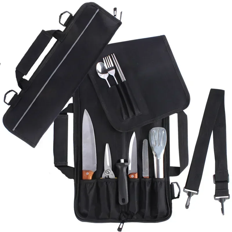 Portable Chef Knife Bag with A - Kitchen Gadgets List ulasan dan harga