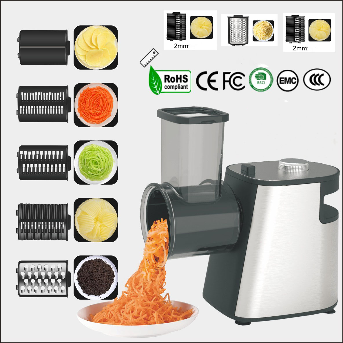 Food Slicer Cheese Grater Kitc - Kitchen Gadgets Vegetable Cutter ulasan dan harga