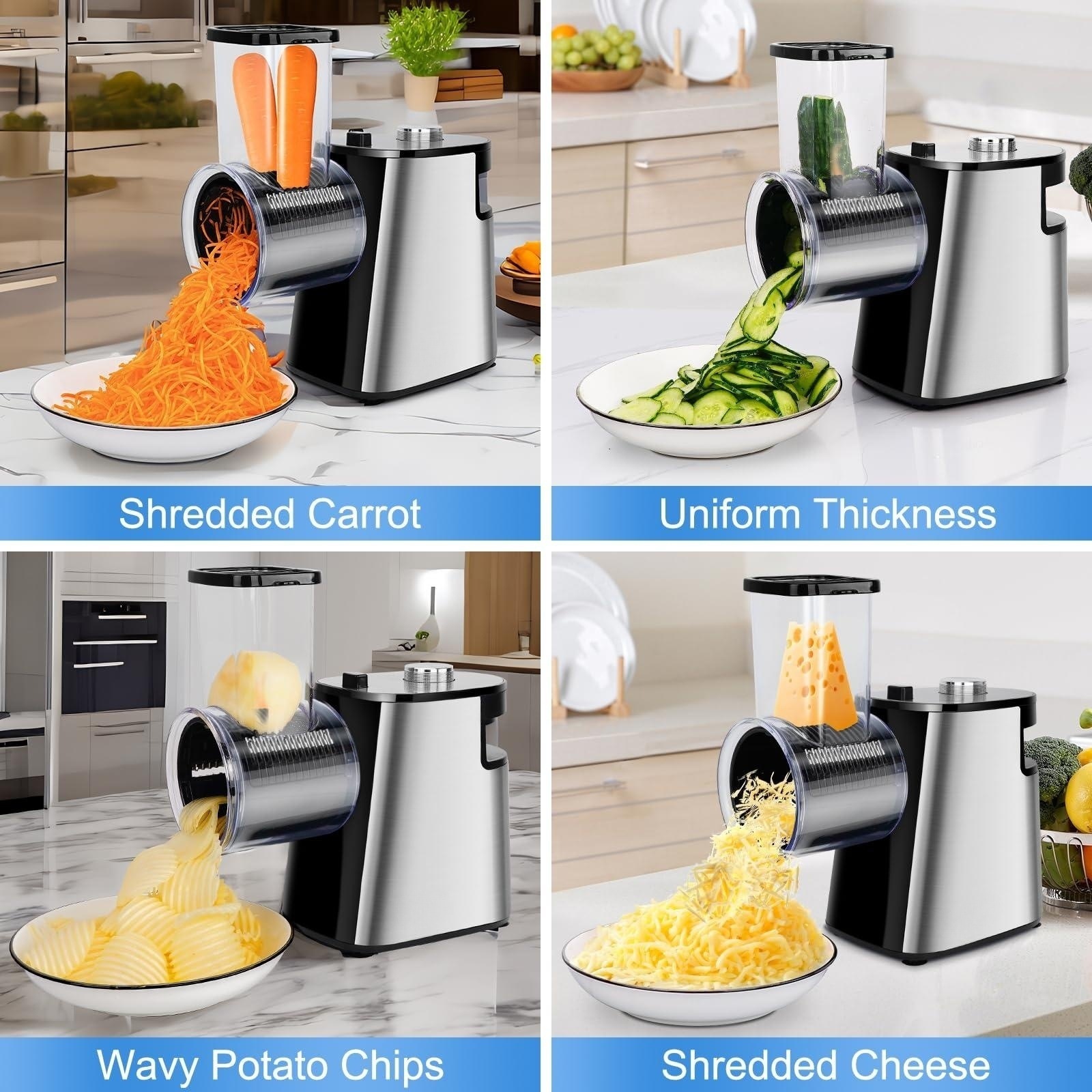 Food Slicer Cheese Grater Kitc - Kitchen Gadgets Vegetable Cutter ulasan dan harga