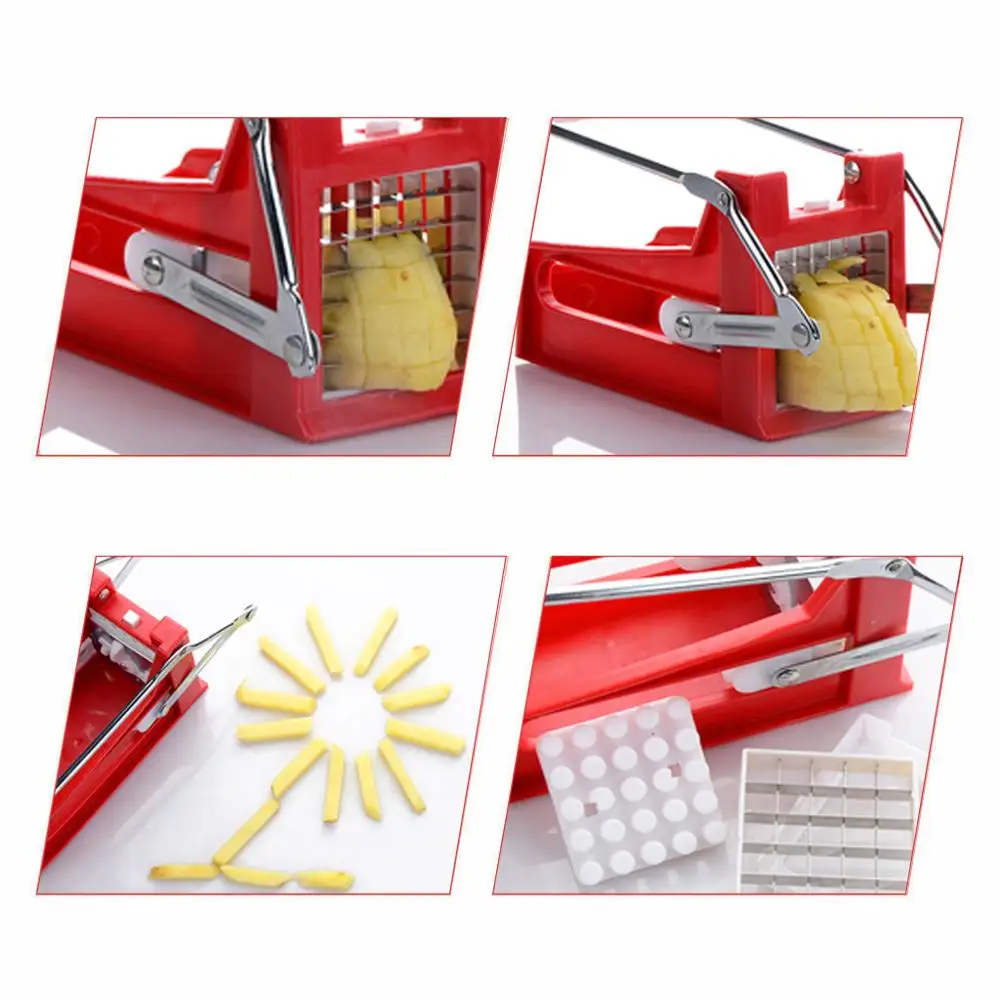 French Fry Cutter Fruit Vegeta - Kitchen Gadgets In China ulasan dan harga