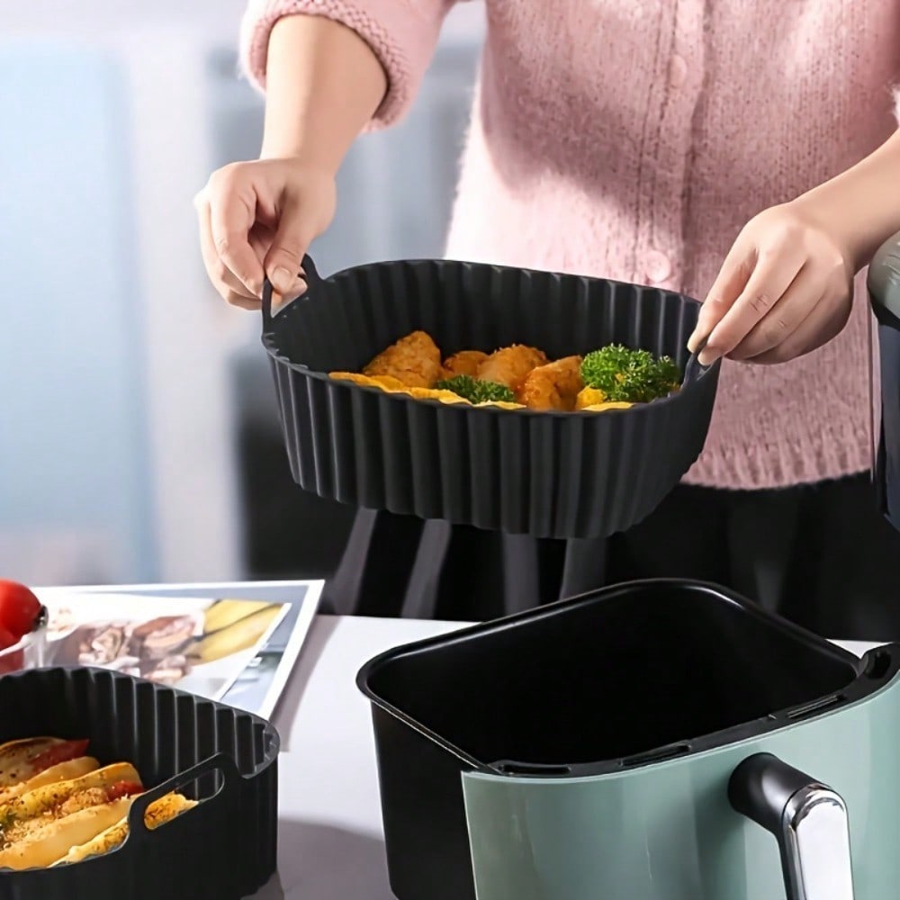1pc Reusable Silicone Air Frye - Kitchen Gadgets Wholesale ulasan dan harga