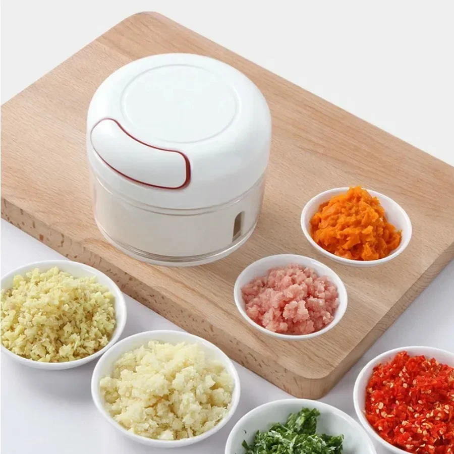 Plastic Garlic Crusher Press V - Kitchen Gadgets Vegetable Cutter ulasan dan harga