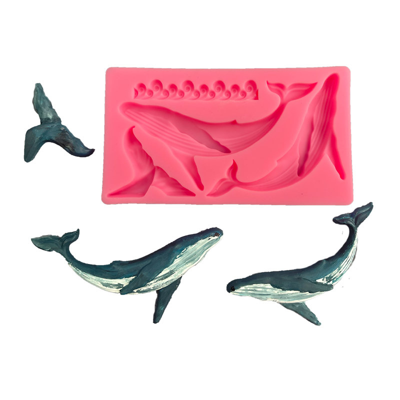 DIY Whale Silicone Mold Ocean  - Kitchen Gadgets Ninja ulasan dan harga