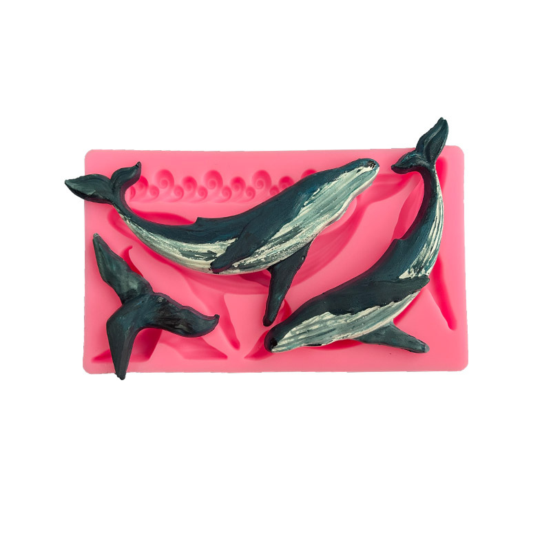 DIY Whale Silicone Mold Ocean  - Kitchen Gadgets Ninja ulasan dan harga