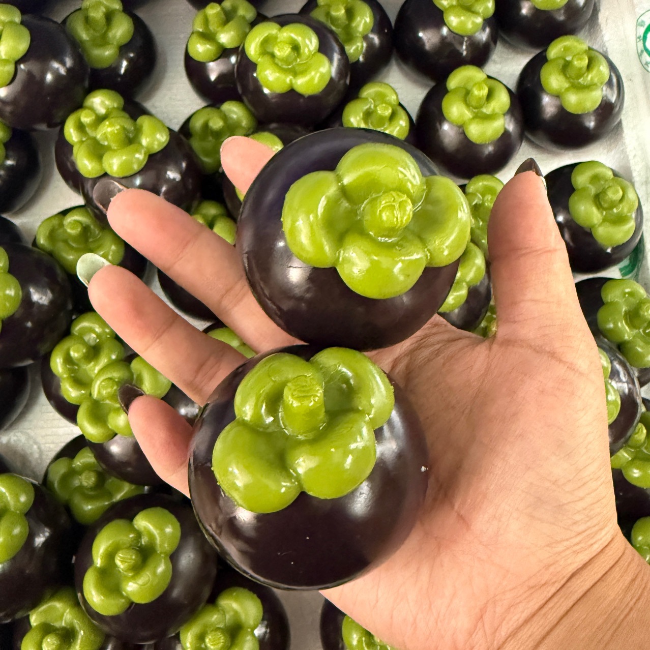 Mangosteen Squishy Simulated F - Kitchen Gadgets Aliexpress ulasan dan harga
