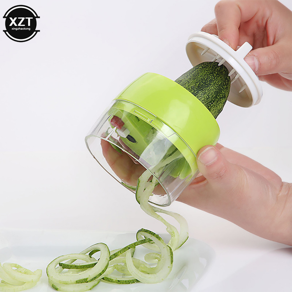 Handheld Duty Spiralizer Veget - Kitchen Gadgets Vegetable Cutter ulasan dan harga