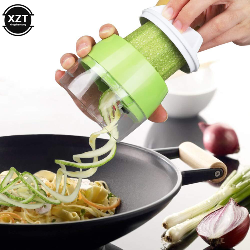 Handheld Duty Spiralizer Veget - Kitchen Gadgets Vegetable Cutter ulasan dan harga