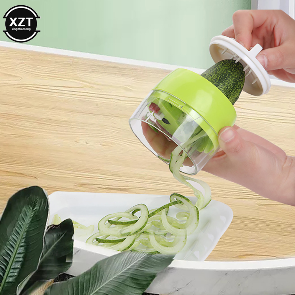 Handheld Duty Spiralizer Veget - Kitchen Gadgets Vegetable Cutter ulasan dan harga