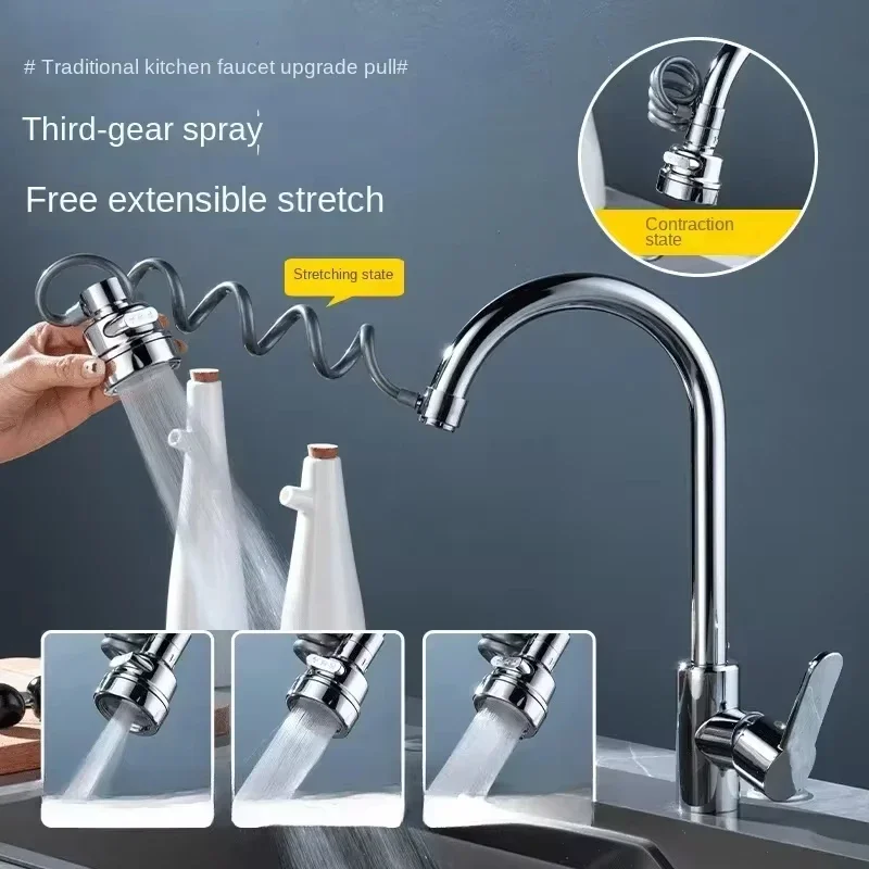 New 3 Modes Sink Faucet 360 De - Kitchen Gadgets List ulasan dan harga