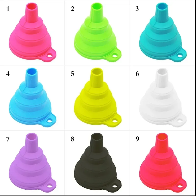 1/4PCS Silicone Collapsible Fu - Kitchen Gadgets And Equipment ulasan dan harga