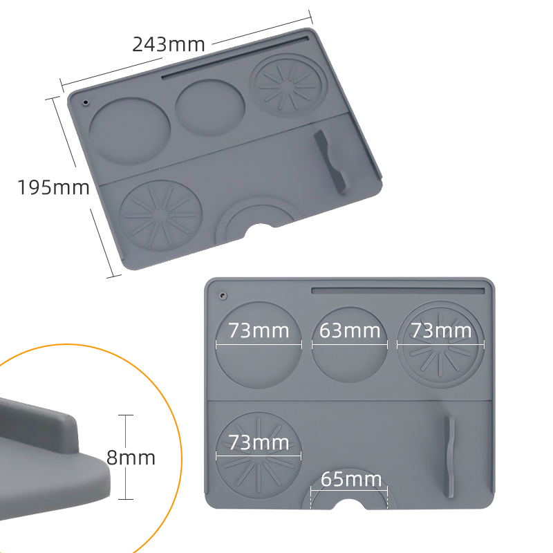 Coffee Tamper Mat Espresso Por - Kitchen Gadgets Ninja ulasan dan harga