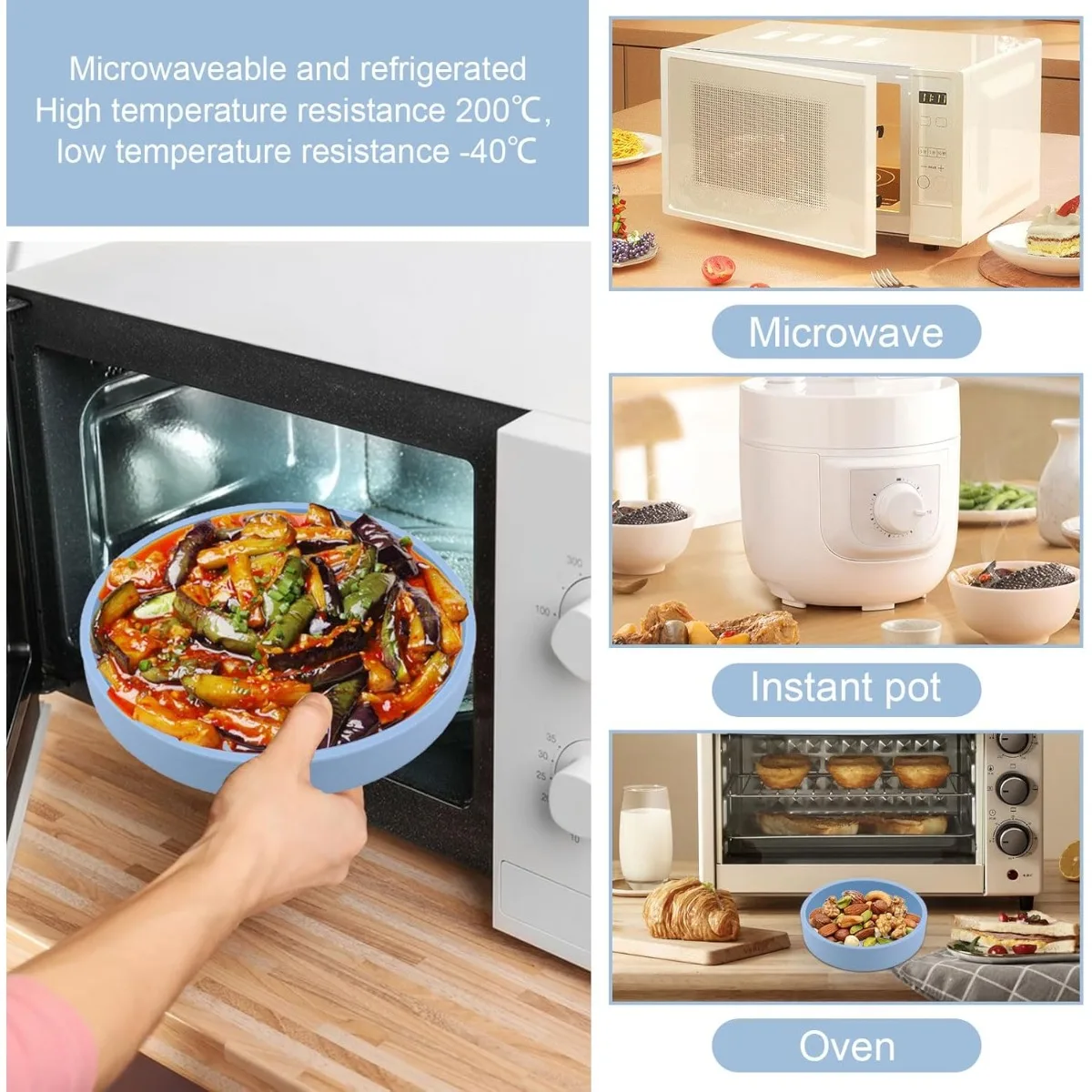3PCS Silicone Microwave Egg Co - Breakfast Sandwich Maker ulasan dan harga