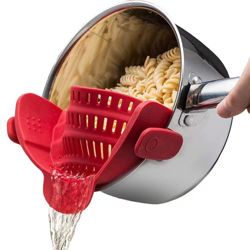 Silicone Kitchen Strainer Clip - Kitchen Gadgets Pasta ulasan dan harga