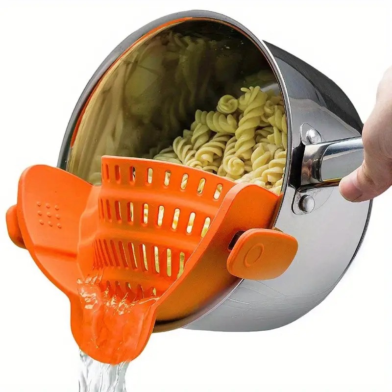 Silicone Kitchen Strainer Clip - Kitchen Gadgets Pasta ulasan dan harga