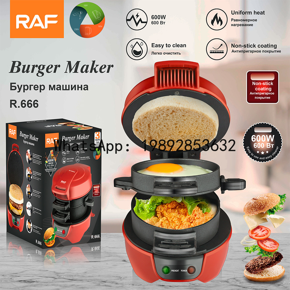 Us standard 110v / eu standard - Breakfast Sandwich Maker ulasan dan harga