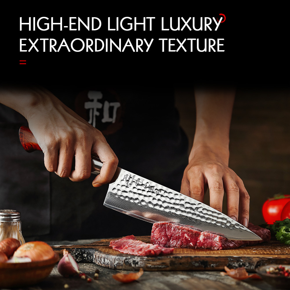 HEZHEN 8.5 Inch Chef Knife 73  - Kitchen Gadgets List ulasan dan harga