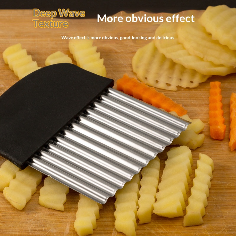 Stainless Steel Crinkle Cutter - Kitchen Gadgets Useful ulasan dan harga