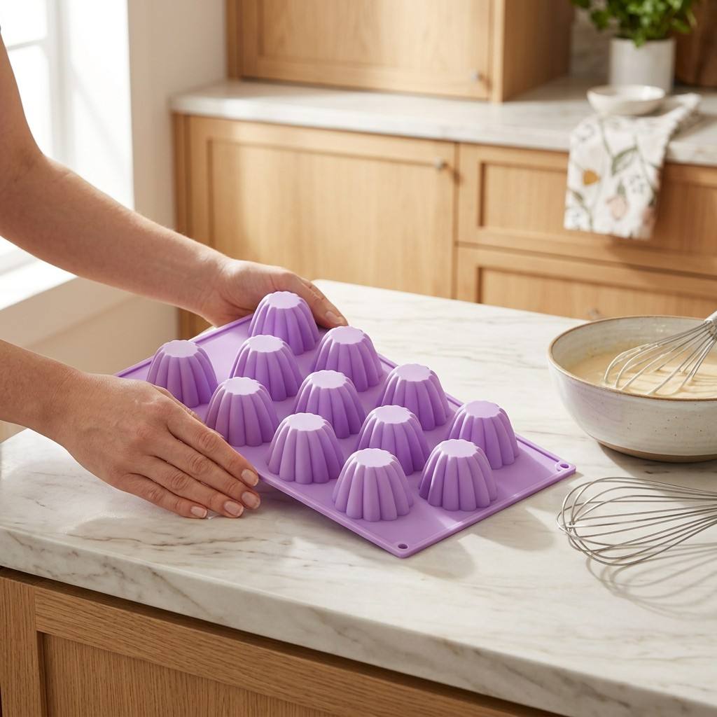 12-Cavity Mini Spiral Silicone - Kitchen Gadgets Ninja ulasan dan harga