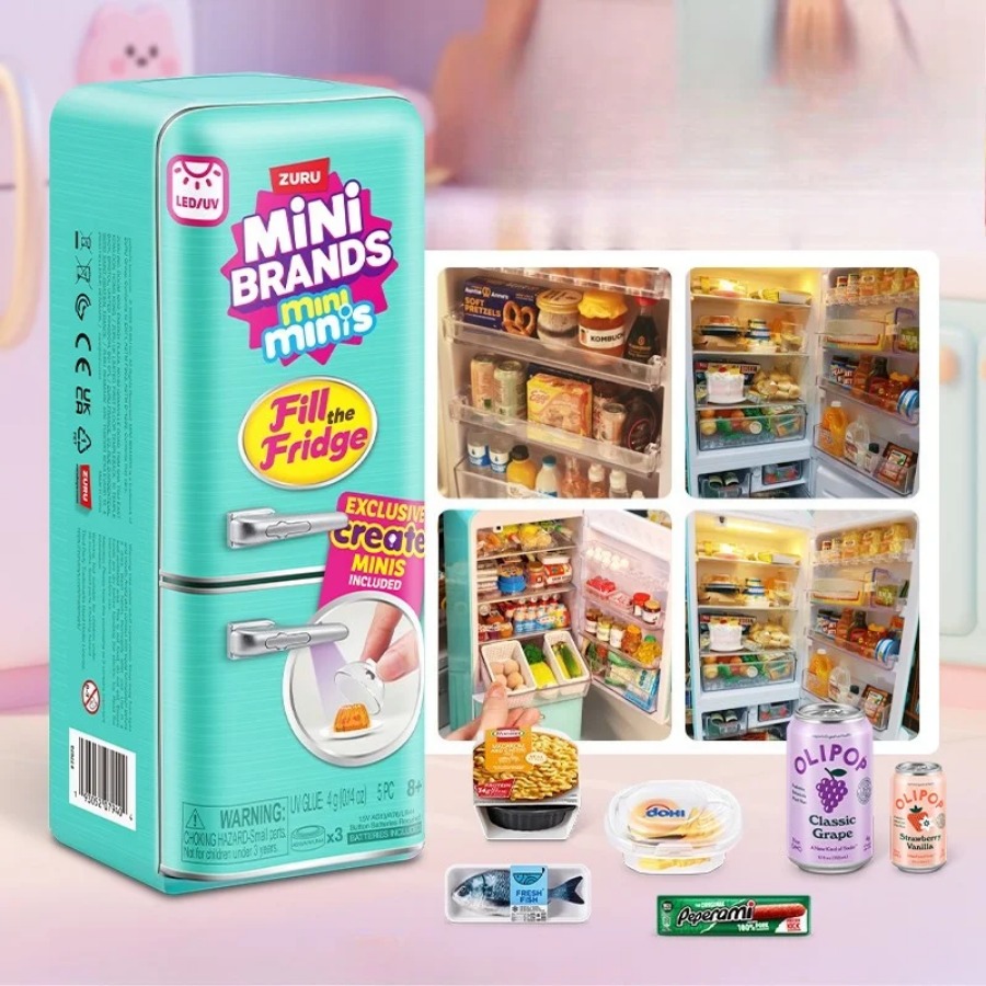 ZURU 5 Surprise Mini Fridge Ba - Kitchen Gadgets Aliexpress ulasan dan harga