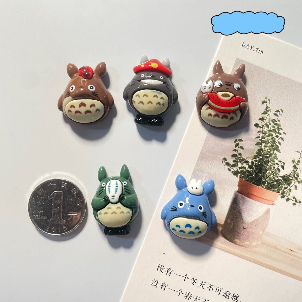 Totoro Anime Resin Fridge Magn - Kitchen Gadgets Wholesale ulasan dan harga