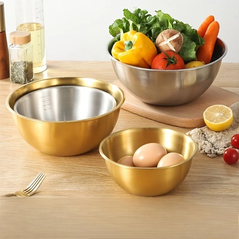 3PCS Stainless Steel Mixing Bo - Kitchen Gadgets Ninja ulasan dan harga